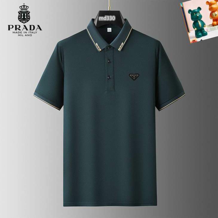 Picture of Prada Polo Shirts Short _SKUPradaM-3XL25tr2825740